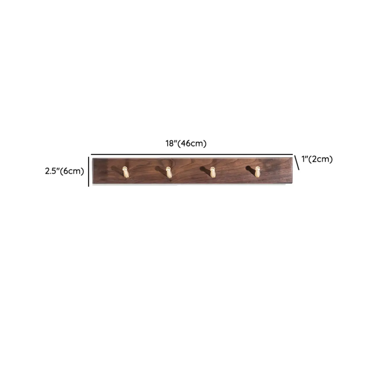 Rustic Wooden Brown Wall-Mounted Coat Rack with Shelves Image - 15 | homeyfad