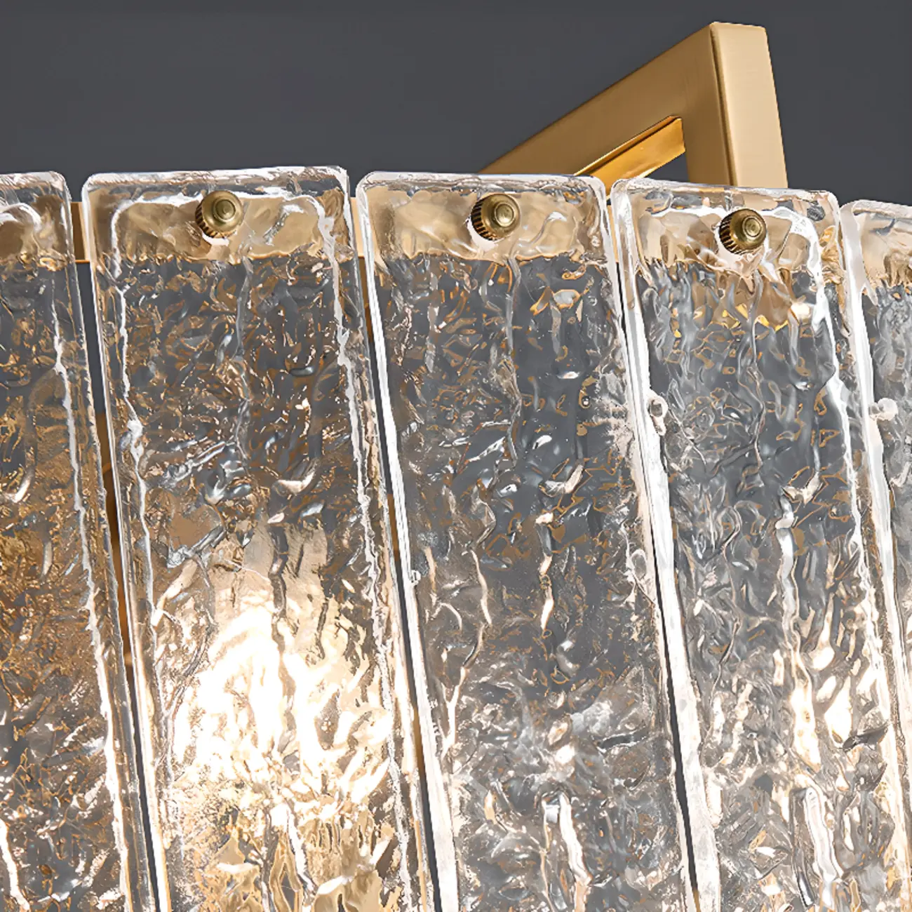 Modern Round Brass Crystal Chandeliers for Living Room Image - 7 | homeyfad