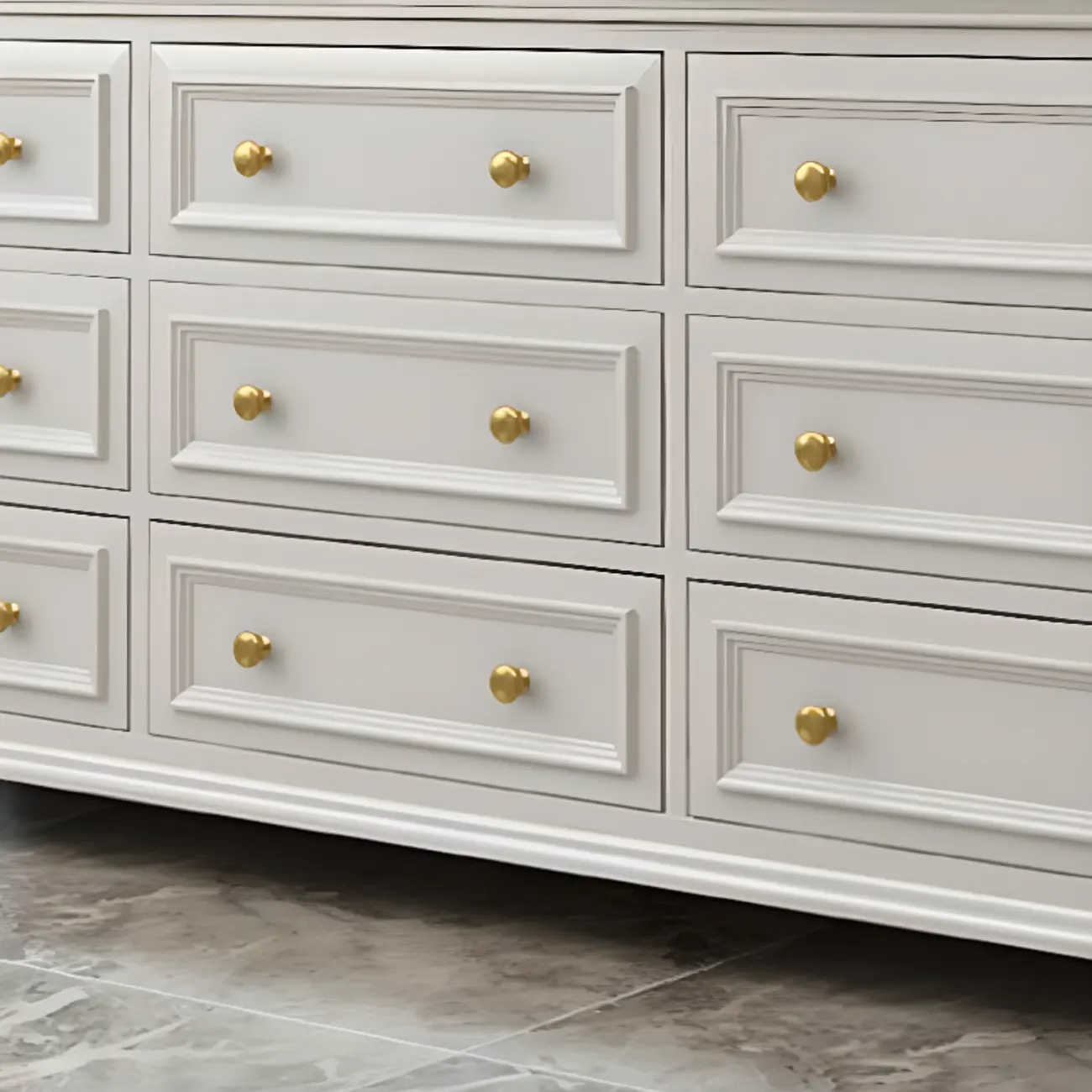 Glam White Wood Dressers & Chests for Bedroom Image - 17 | homeyfad
