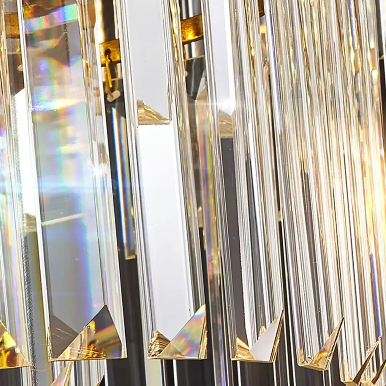 Luxury Crystal Gold Chandelier with Multi-Tiered Design  Image - 15