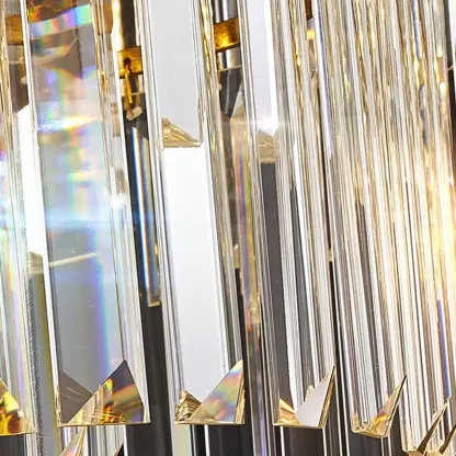 Luxury Crystal Gold Chandelier with Multi-Tiered Design  Image - 15