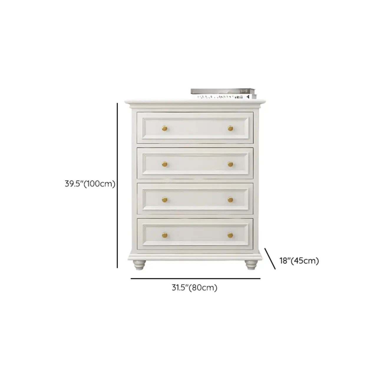 Glam White Wood Dressers & Chests for Bedroom Image - 21 | homeyfad