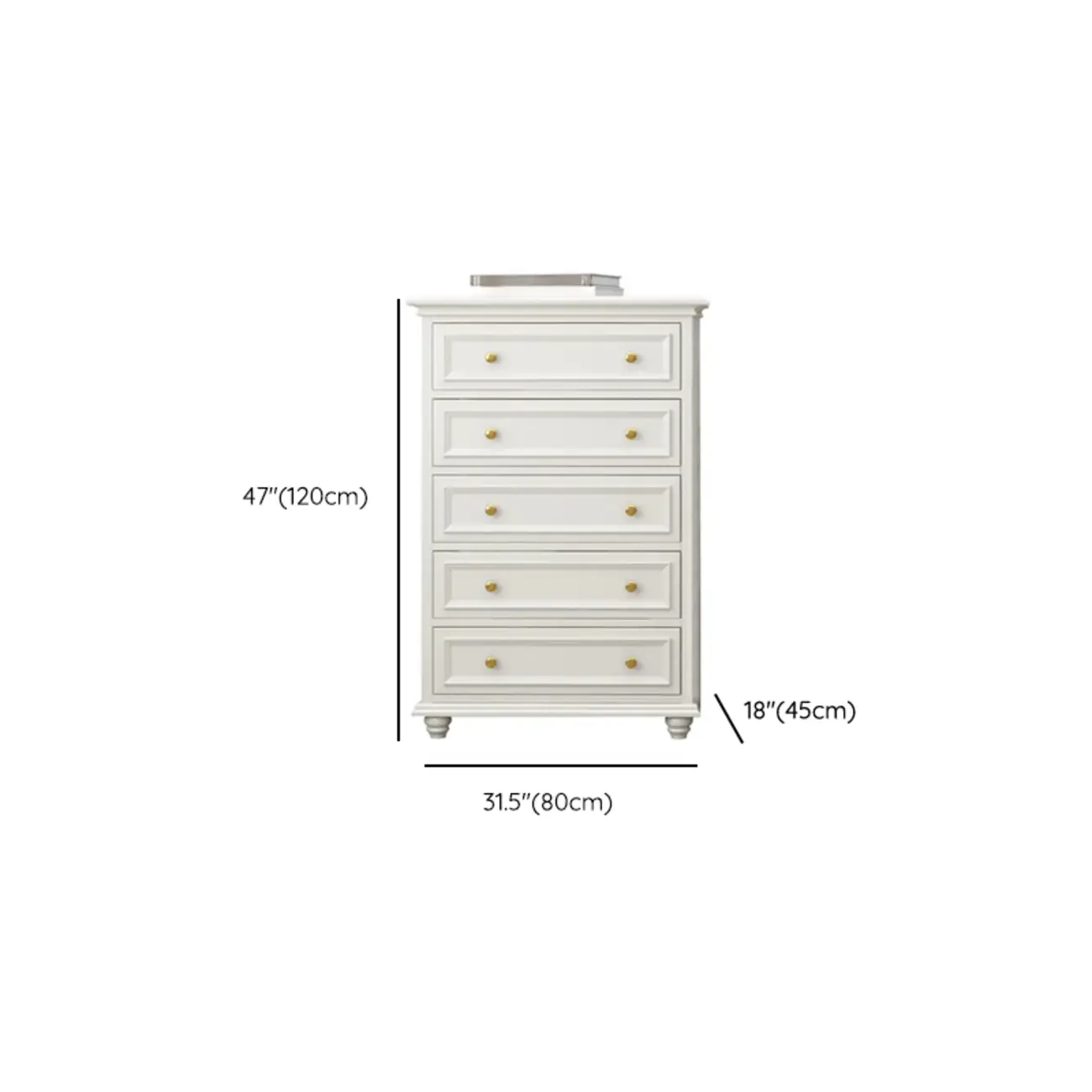 Glam White Wood Dressers & Chests for Bedroom Image - 22 | homeyfad