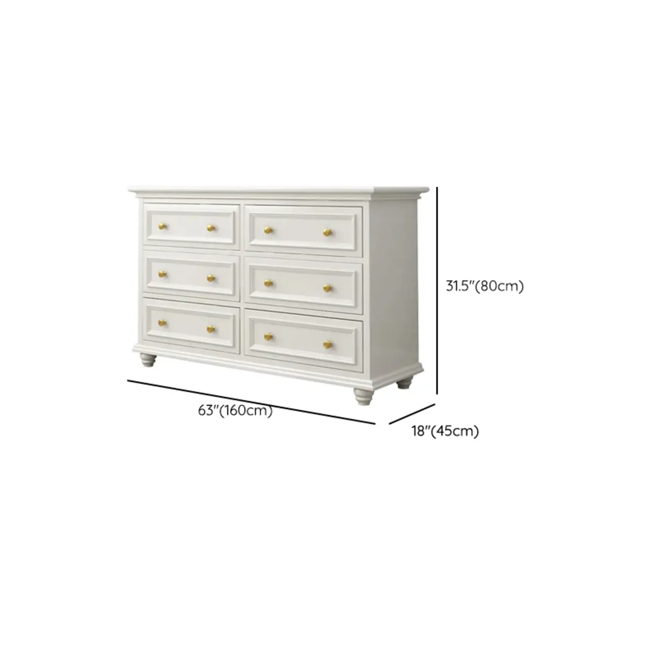 Glam White Wood Dressers & Chests for Bedroom Image - 25 | homeyfad