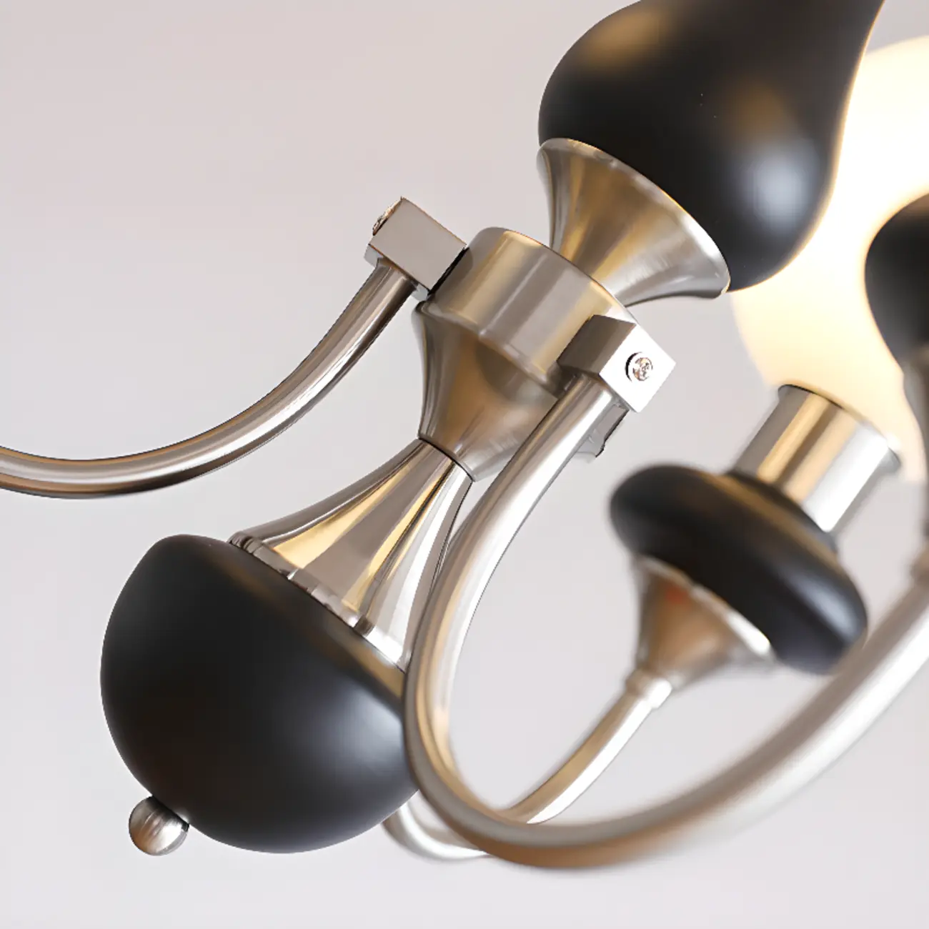 Adjustable Modern Green Globe Chandelier with 3/5 Light Image - 13 | homeyfad