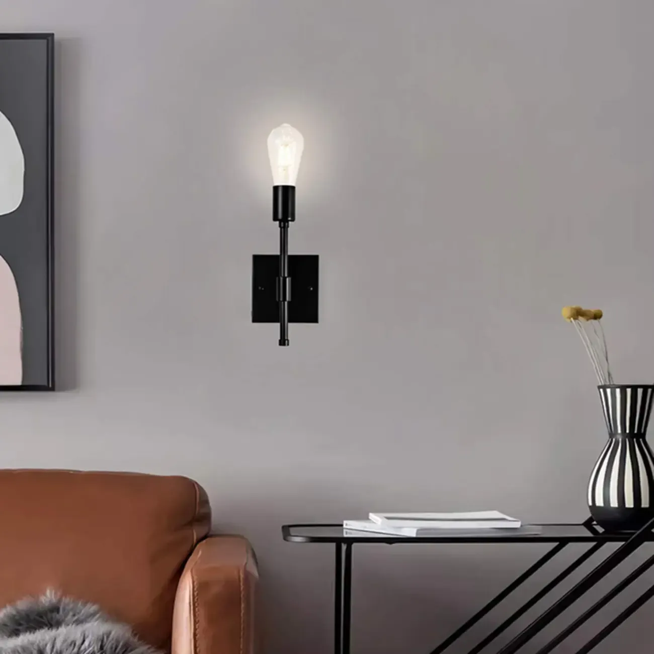 Stylish Dual-Tube Vanity Wall Light for Modern Bathroom Image - 2