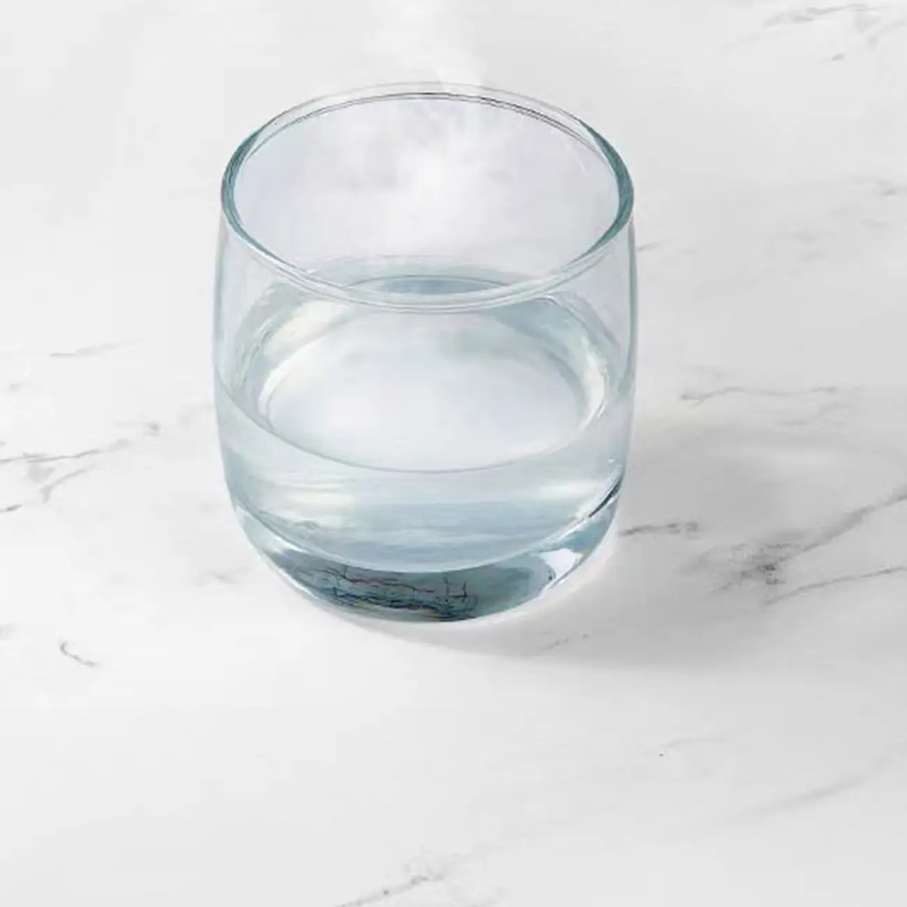 Versatile Lighting White 3-Drawer Nightstand in Marble Top Image - 9 | homeyfad