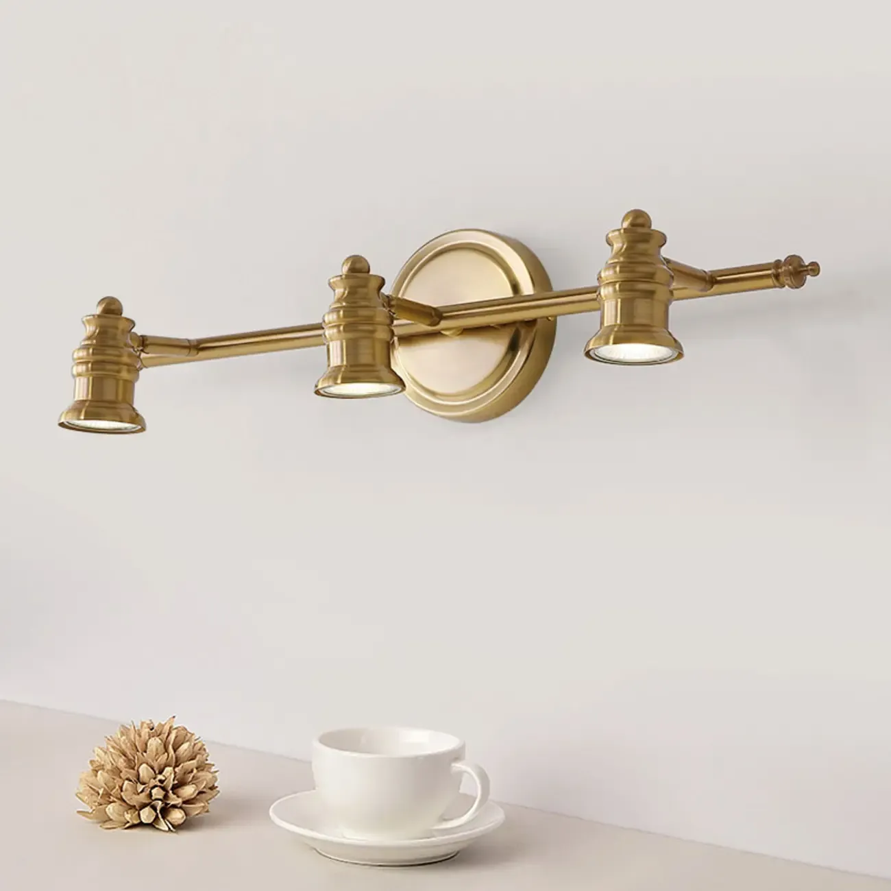 Bathroom Industrial Vanity Mirror Light in Geometric Style Image - 4