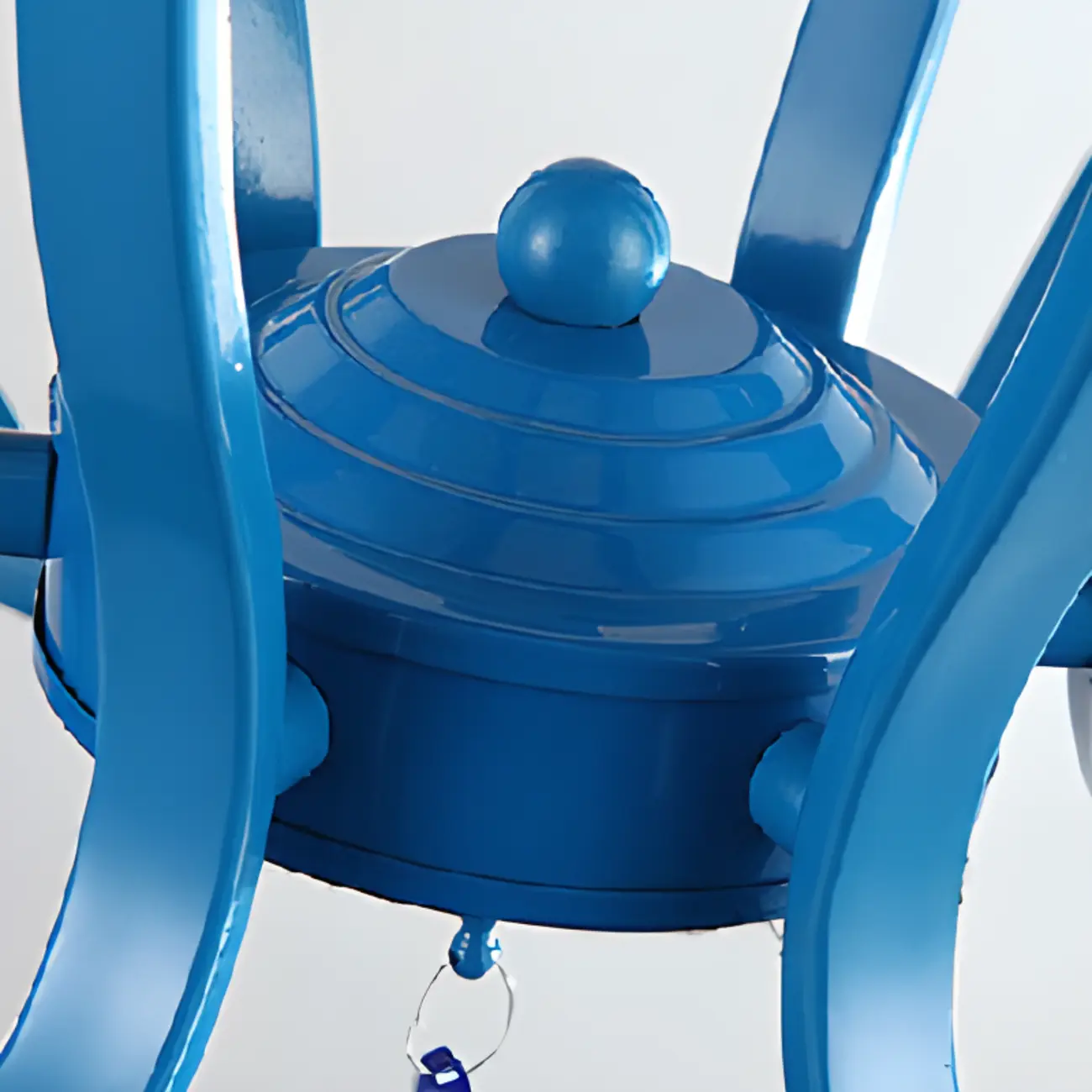 Vintage 6 Lights Black Pendant Chandelier with Candle Design Image - 16 | homeyfad