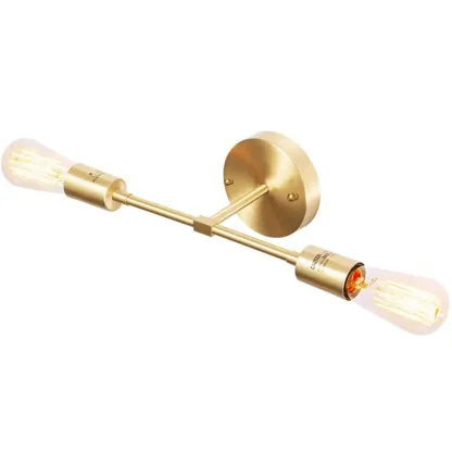 Stylish Dual-Tube Vanity Wall Light for Modern Bathroom Image - 7