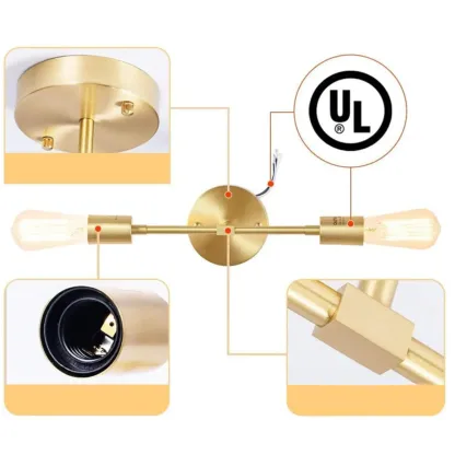 Stylish Dual-Tube Vanity Wall Light for Modern Bathroom Image - 10