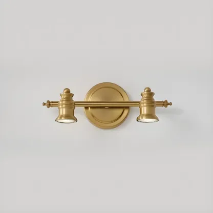 Bathroom Industrial Vanity Mirror Light in Geometric Style Image - 12