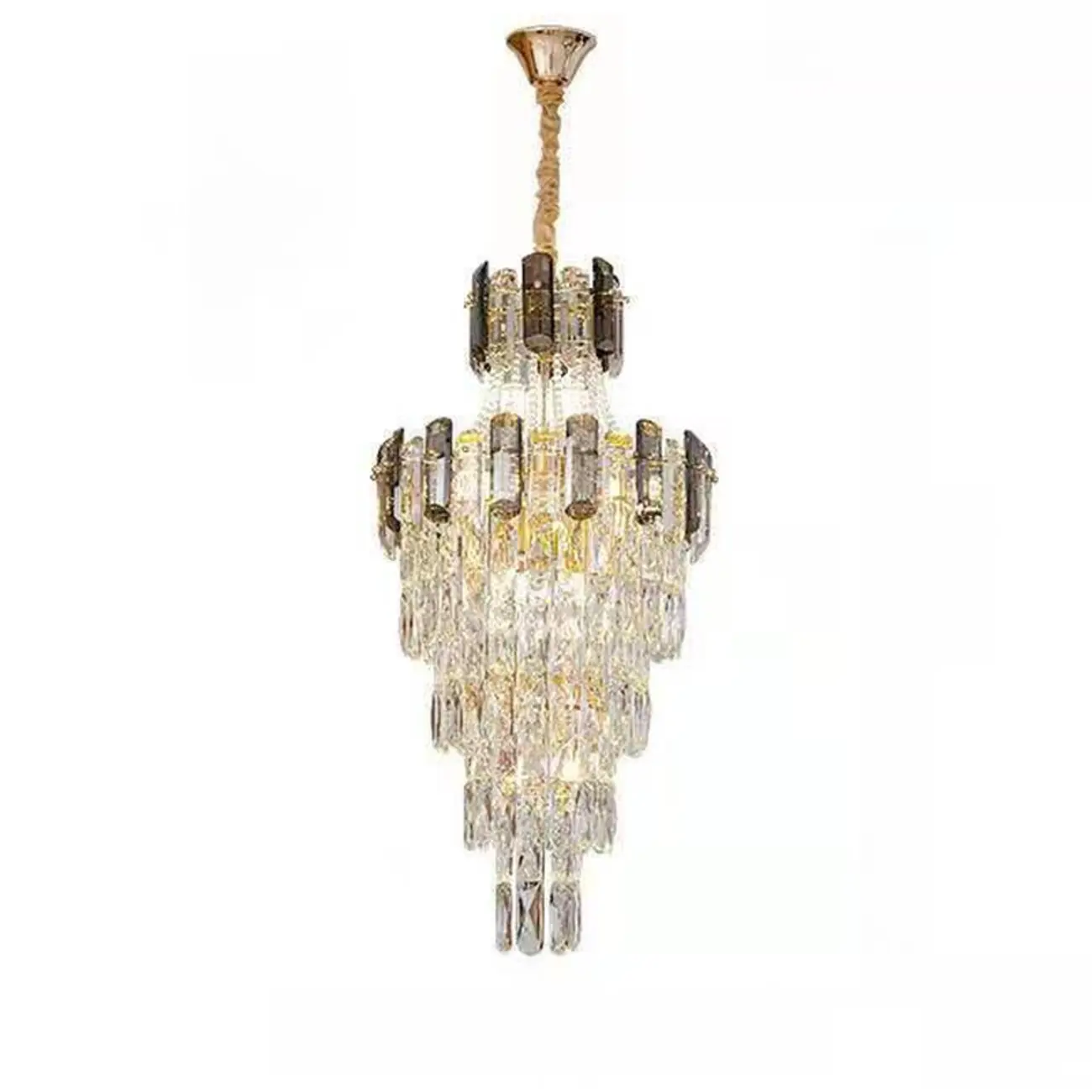 Luxury Long Crystal Chandelier for Elegant Interiors Image - 5 | homeyfad