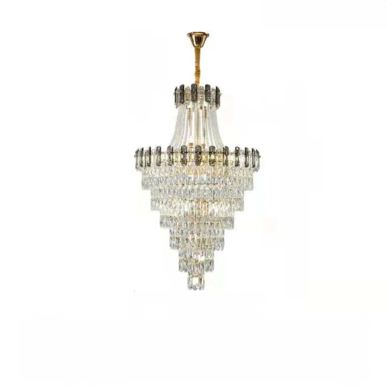 Luxury Long Crystal Chandelier for Elegant Interiors Image - 7 | homeyfad
