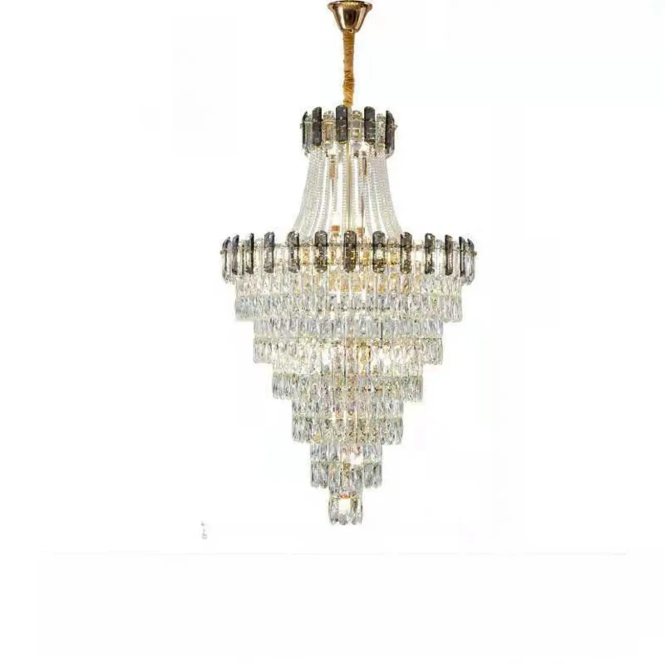 Luxury Long Crystal Chandelier for Elegant Interiors Image - 9 | homeyfad