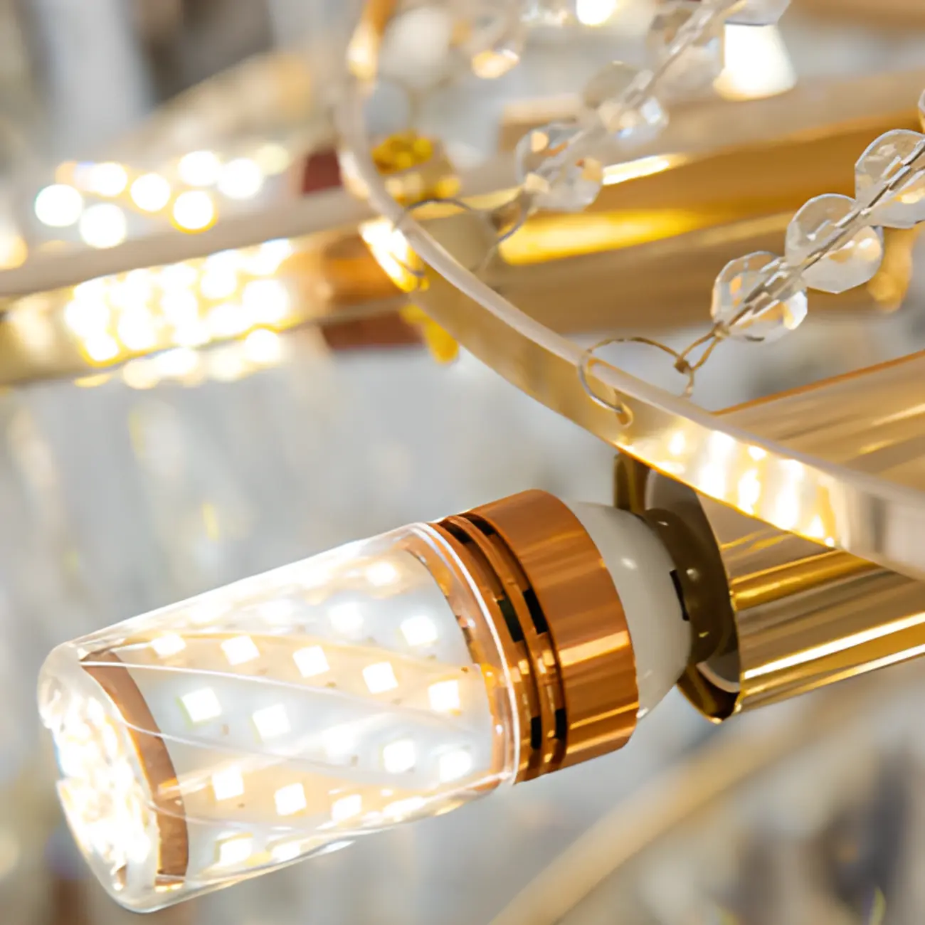 Luxury Long Crystal Chandelier for Elegant Interiors Image - 12 | homeyfad