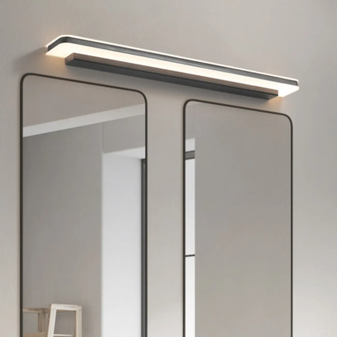 1-Light Geometric Polygonal Vanity Lights in Acrylic Design Image - 1 | homeyfad