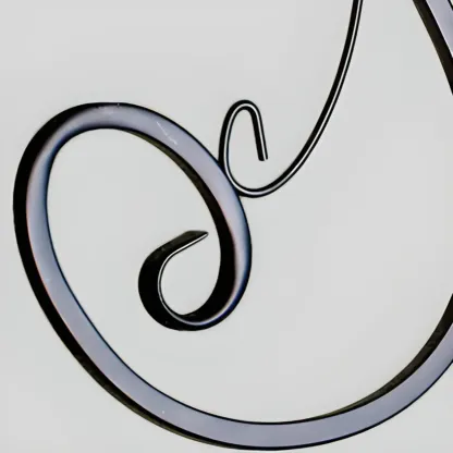 Vintage Metal Pendant Chandelier Fixture for Dining Room Image - 15