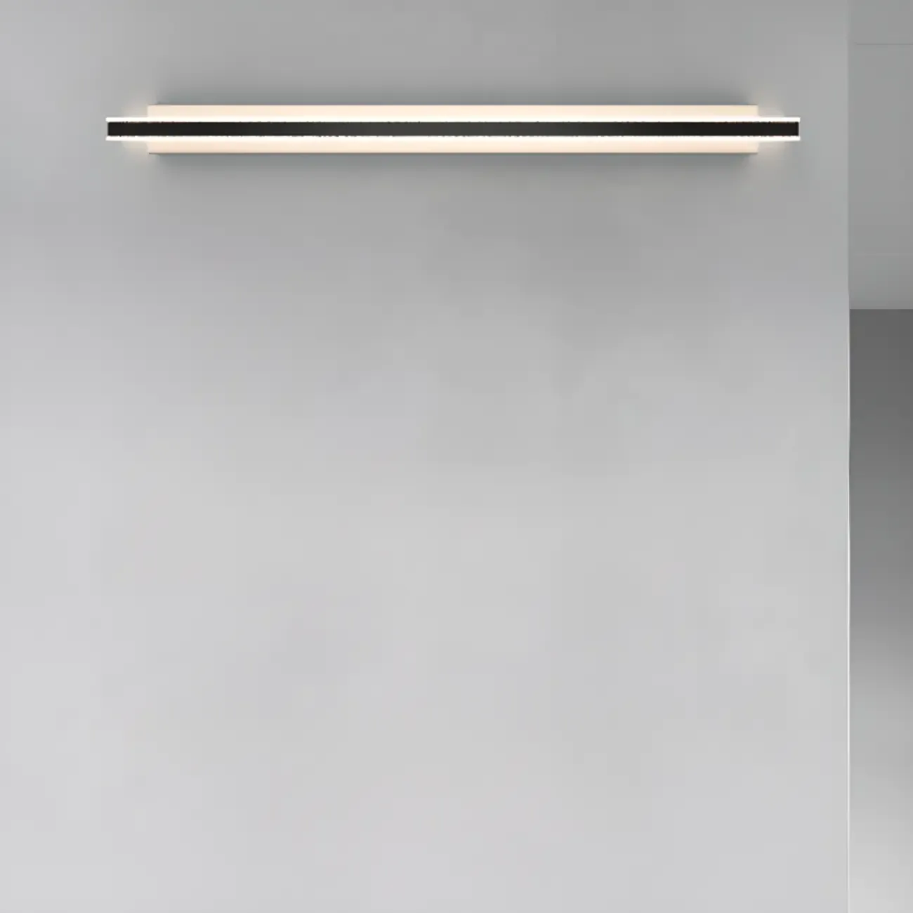 1-Light Geometric Polygonal Vanity Lights in Acrylic Design Image - 2