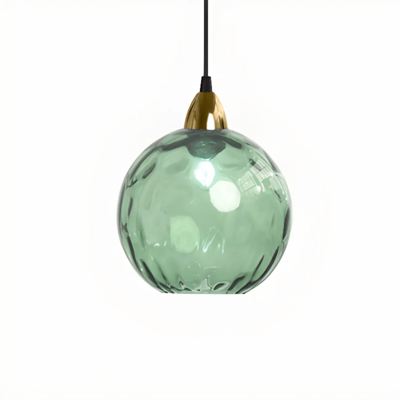 Artistic Stained Glass Globe Pendant Light for Dining Room Image - 10 | homeyfad