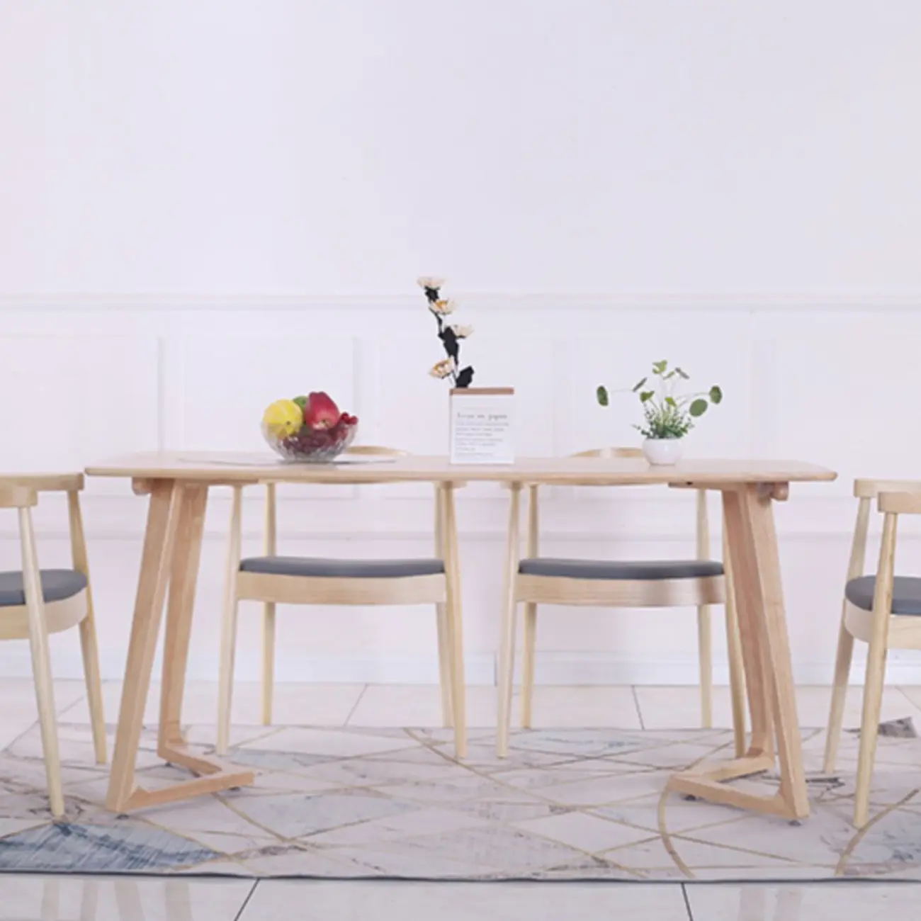 Brown Upholstered Dining Chair with Armrests Image - 6 | homeyfad