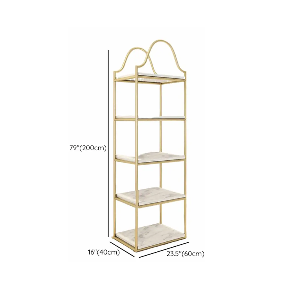 Modern Gold Metal Freestanding Hall Tree with Storage #size | homeyfad