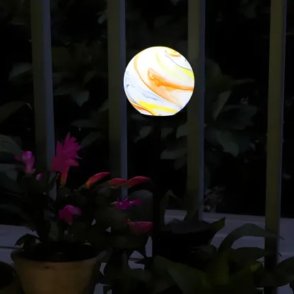 LED Modern Pink Flamingo Solar Ground Light for Outdoor Garden Image - 2