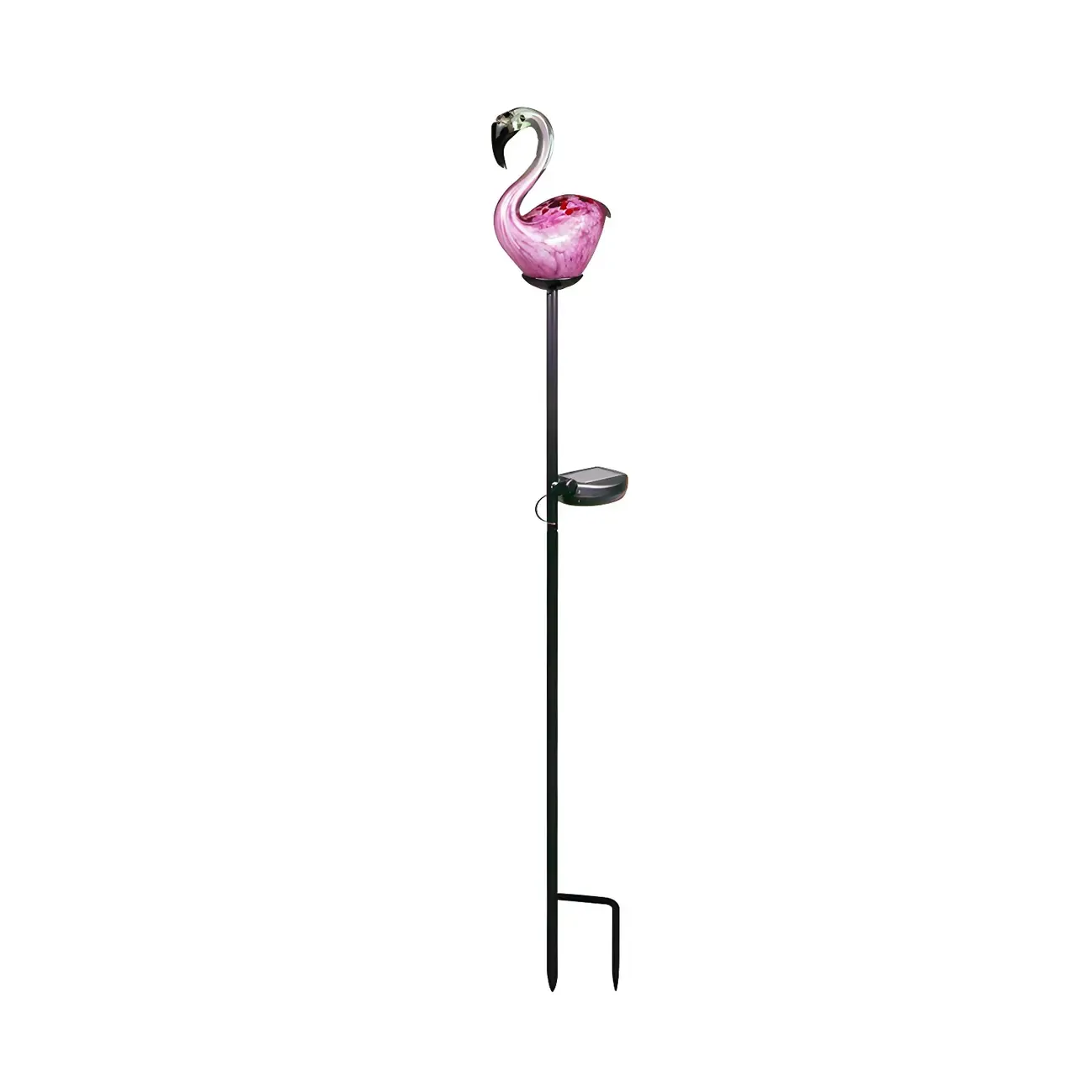 LED Modern Pink Flamingo Solar Ground Light for Outdoor Garden Image - 7