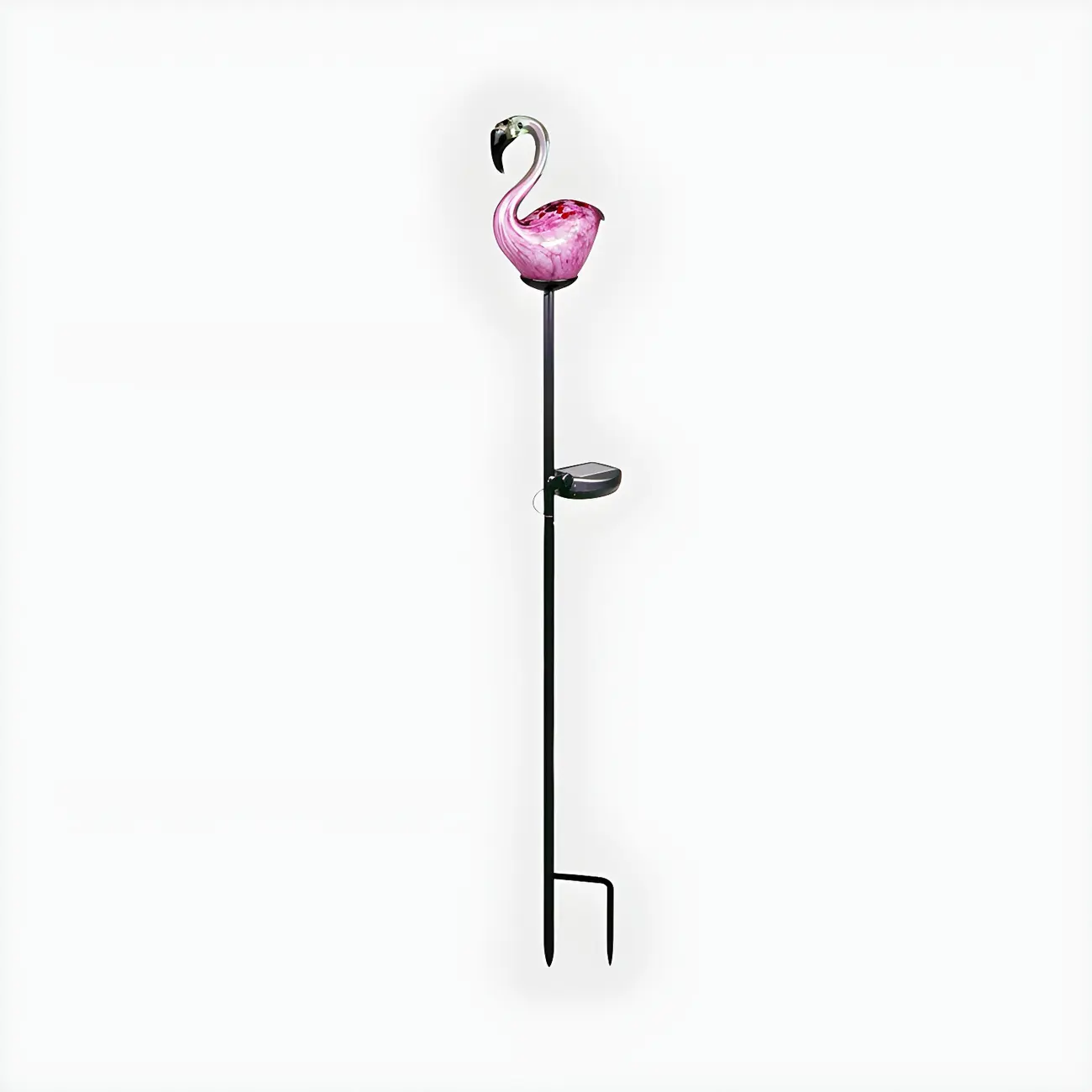 LED Modern Pink Flamingo Solar Ground Light for Outdoor Garden Image - 8 | homeyfad
