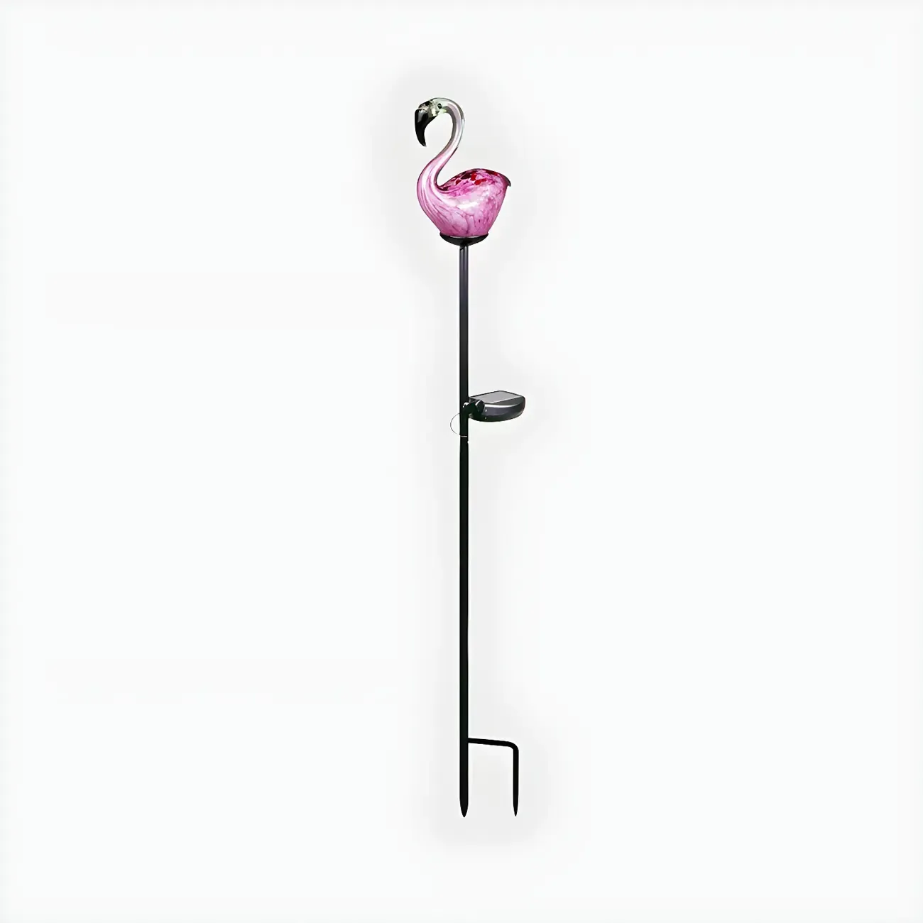 LED Modern Pink Flamingo Solar Ground Light for Outdoor Garden Image - 8