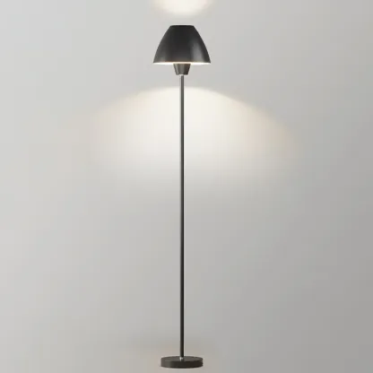 Minimalist Adjustable Floor Lamp with Shade for Living Room Image - 6