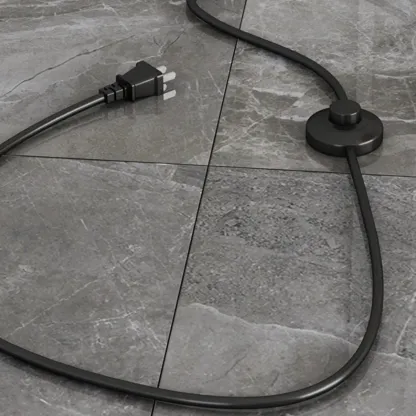 Decorative Modern Stacked Ball Floor Lamp with Fabric Shade Image - 16