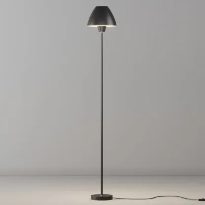 Minimalist Adjustable Floor Lamp with Shade for Living Room Image - 8