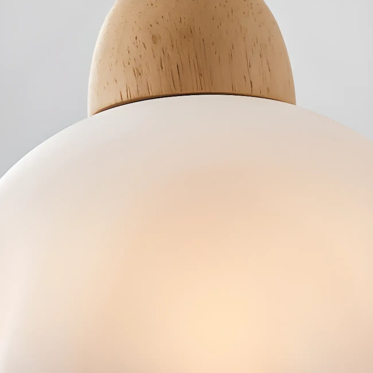 Modern White Floral Shade Pendant Lamp for Bedroom Image - 8