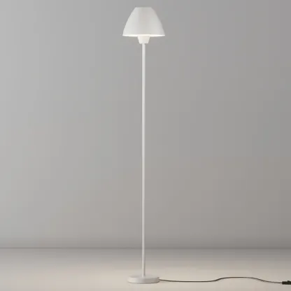 Minimalist Adjustable Floor Lamp with Shade for Living Room Image - 10