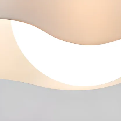  Modern White Floral Shade Pendant Lamp for Bedroom Image - 9