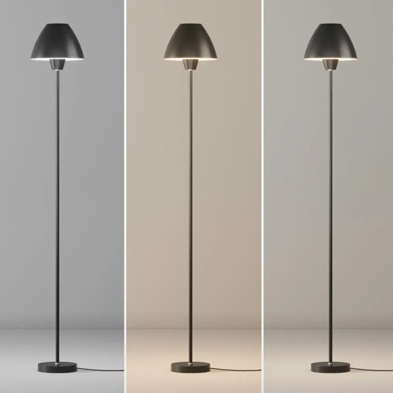 Minimalist Adjustable Floor Lamp with Shade for Living Room Image - 11