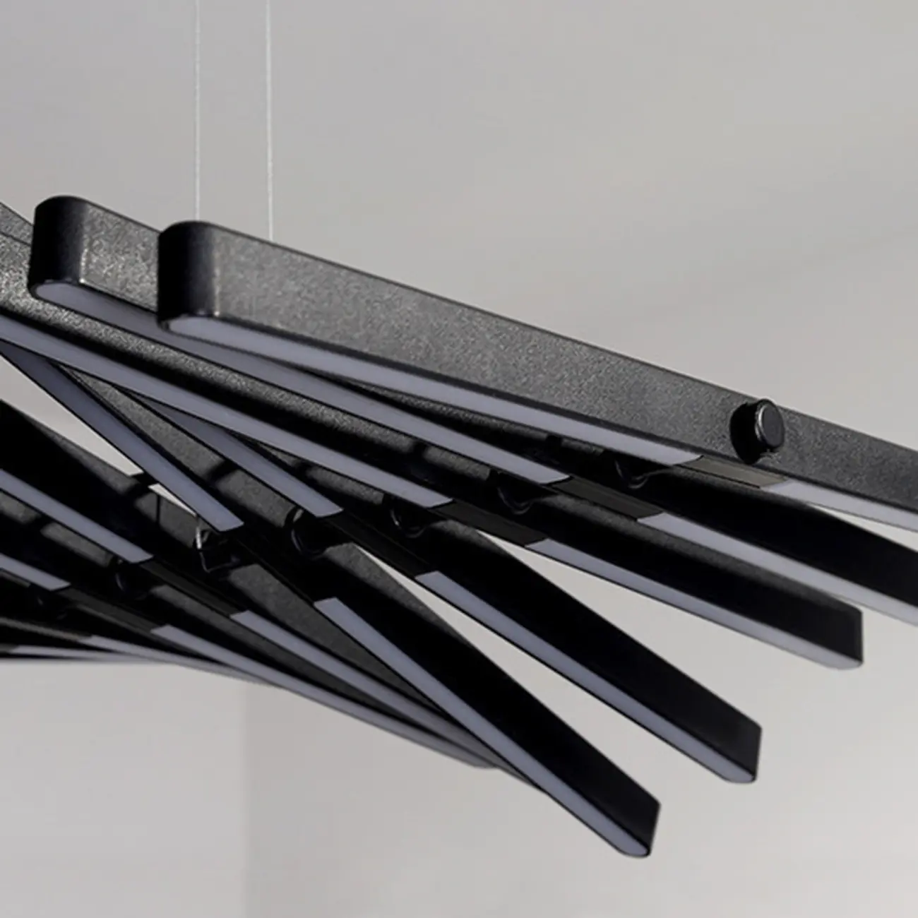 Geometric Linear Island Light with Remote Control Stepless Dimming Image - 12 | homeyfad