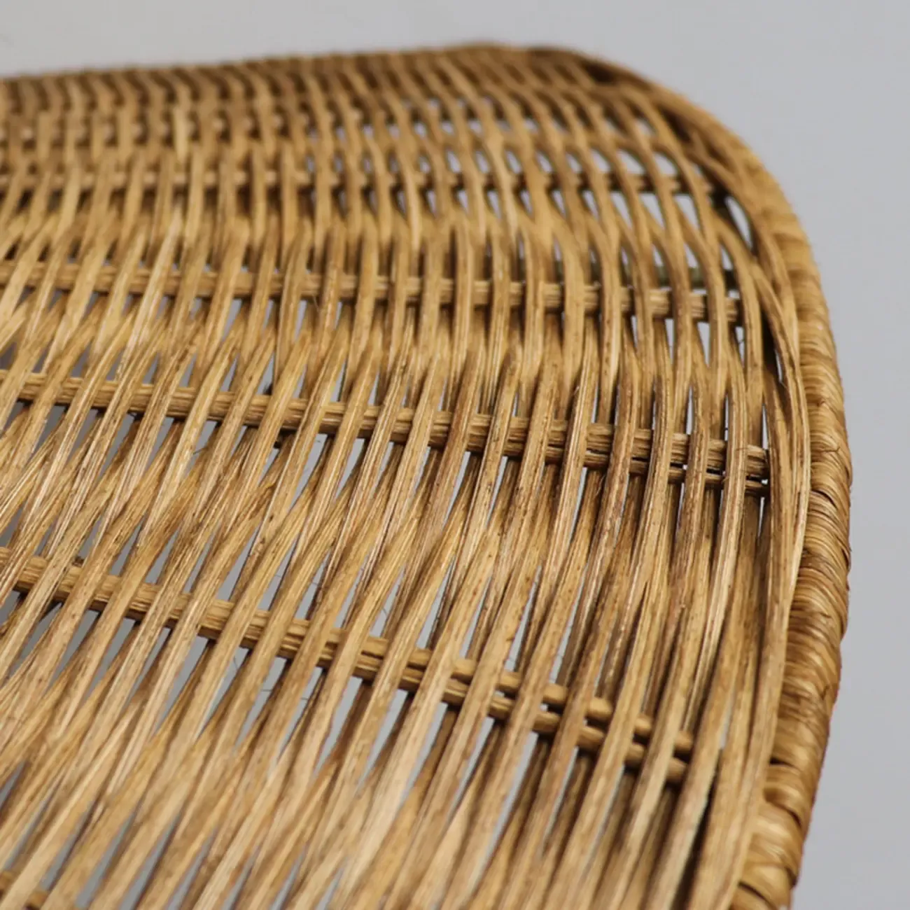 Southeast Asian Rattan Cone Pendant Light for Living Room Image - 10