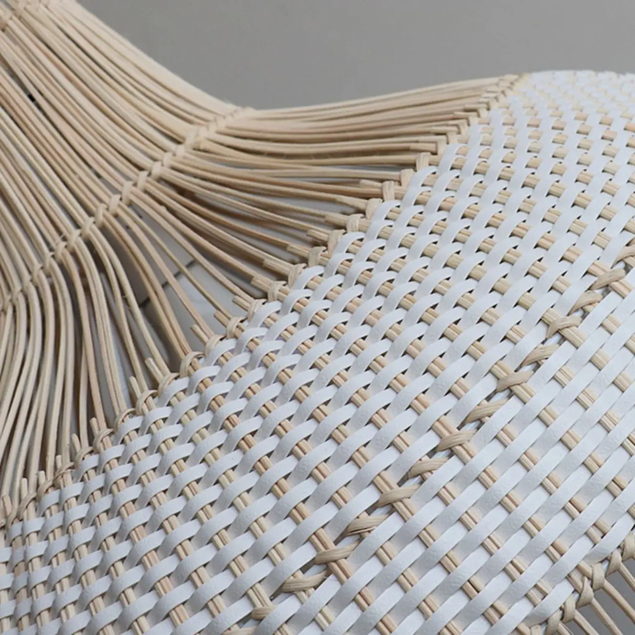 Wabi-Sabi Style Rattan Lantern LED Pendant Lamp for Living Room Image - 12 | homeyfad