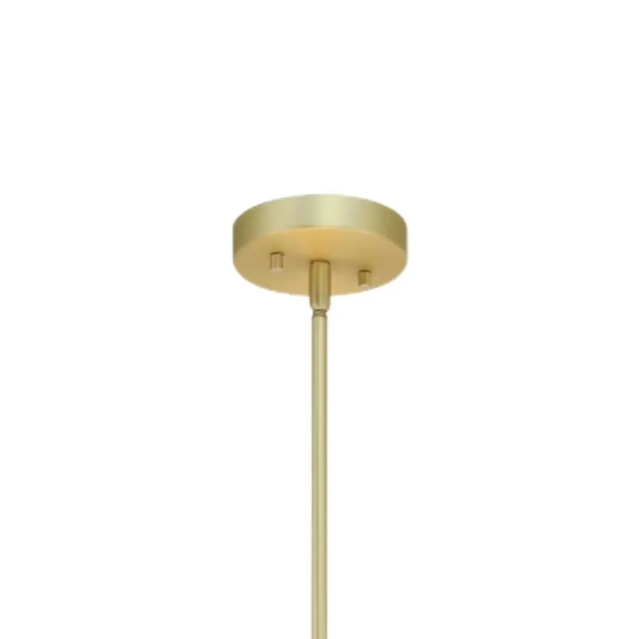 Modern Fabric Drum Chandeliers with Elegant Gold Finish Image - 8