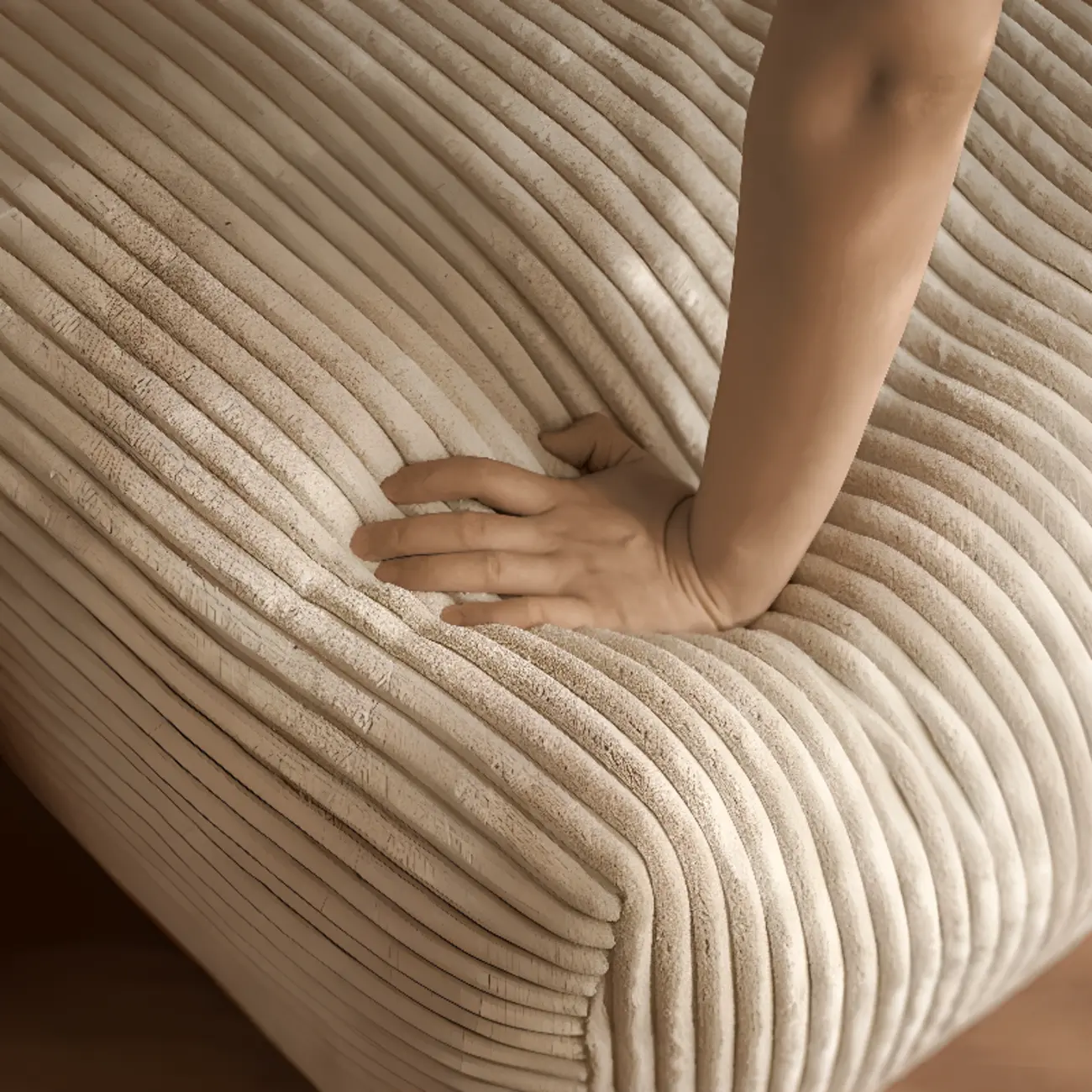 Scandinavian Living Room Reclining Sofa Chaise Lounge Loveseat with Pillow Image - 10 | homeyfad