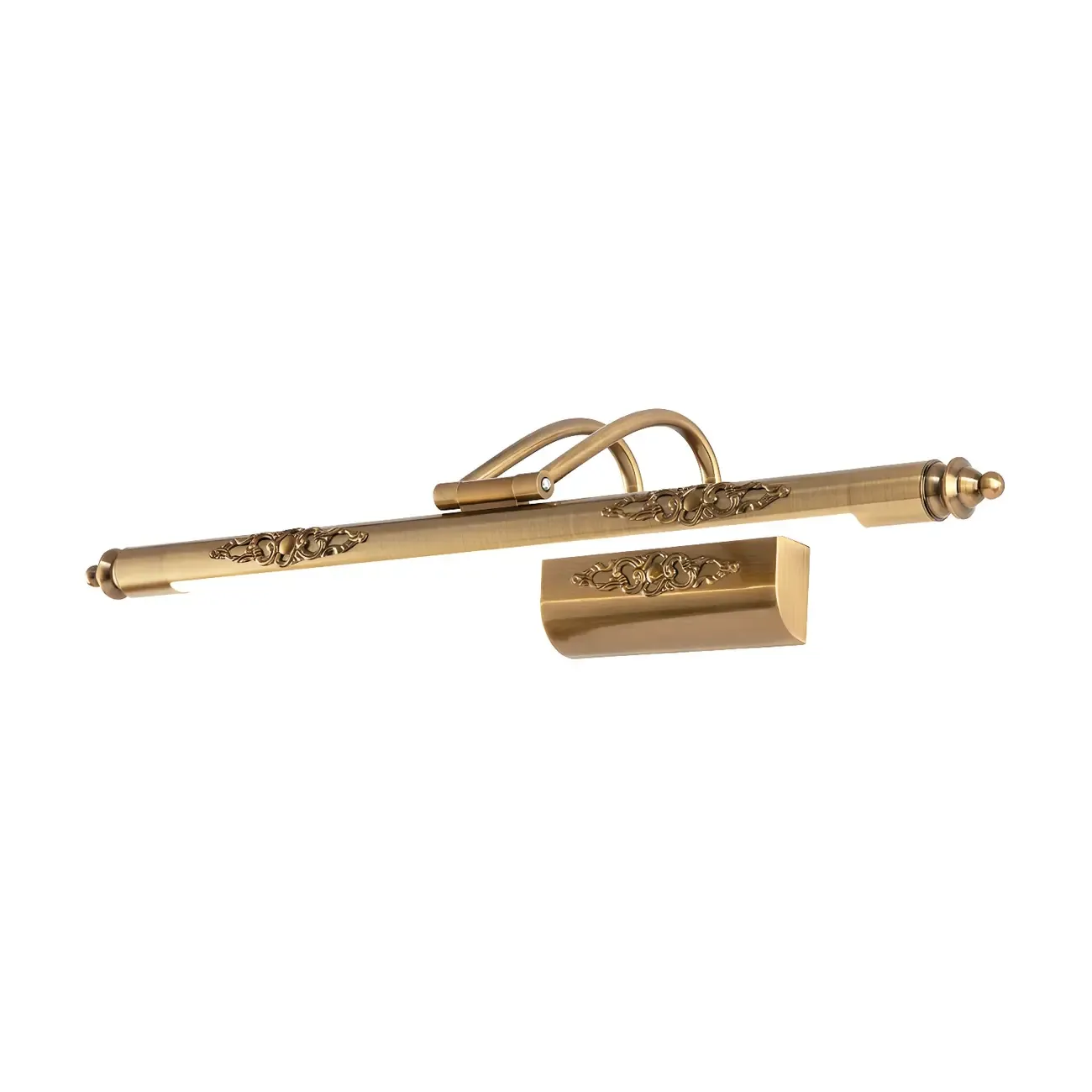 Gold Geometric LED Bathroom Vanity Mirror Lights Image - 5