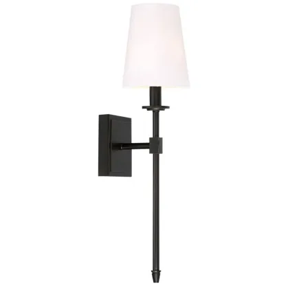 Cylinder Modern Bathroom Vanity Wall Lamps with Shade Image - 2