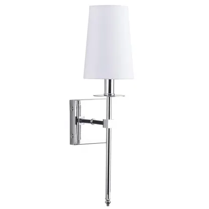 Cylinder Modern Bathroom Vanity Wall Lamps with Shade Image - 5