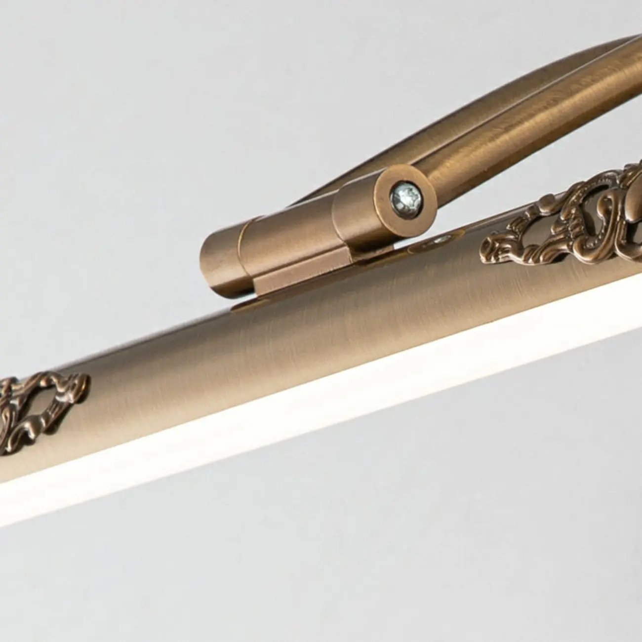 Gold Geometric LED Bathroom Vanity Mirror Lights Image - 9 | homeyfad