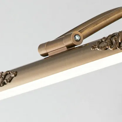 Gold Geometric LED Bathroom Vanity Mirror Lights Image - 9