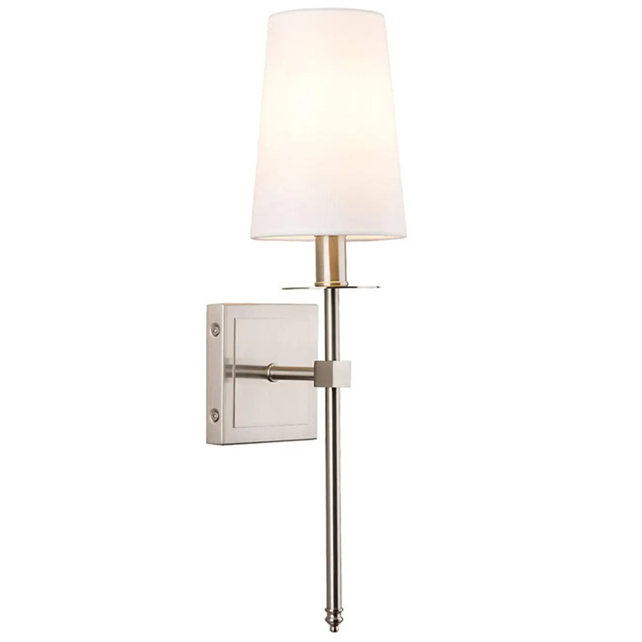 Cylinder Modern Bathroom Vanity Wall Lamps with Shade Image - 9 | homeyfad