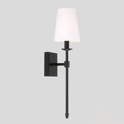 Cylinder Modern Bathroom Vanity Wall Lamps with Shade Image - 10