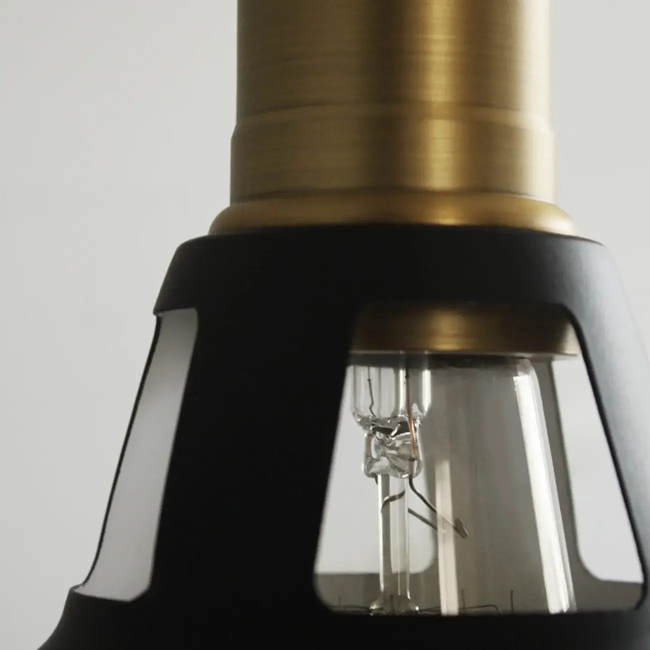 Industrial White Iron Dome Pendant Light for Living Room Image - 12